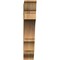Ekena Millwork Balboa Traditional Rough Sawn Bracket, Western Red Cedar, 6"W x 32"D x 32"H BKT06X32X32BOA01RWR - alternate 3